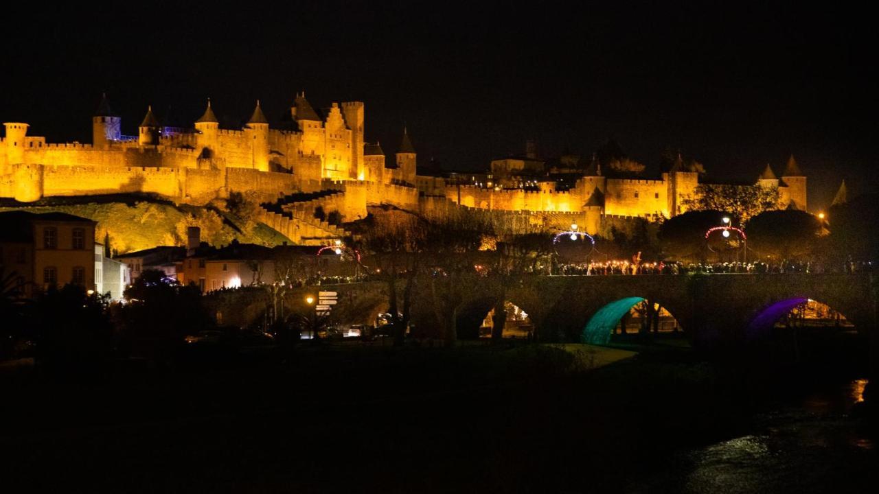 Tout Confort ! Climatisation, Centre-Ville, Parking, Terrasse, Wifi, Netflix Carcassonne Exterior foto